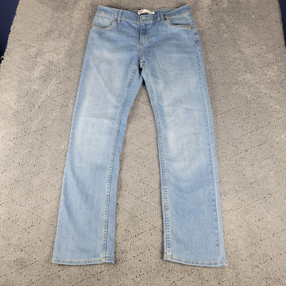 Levis Jeans Boys 20 Regular 30x30 Blue 511‎ Slim Straight Leg Stretch Denim